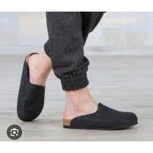 Birkenstock clog Amsterdam black suede men mules Size EU 42